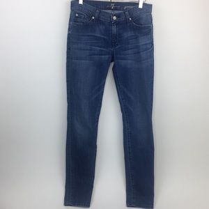7 FAM | Gwenevere Skinny Jeans Medium Wash 27
